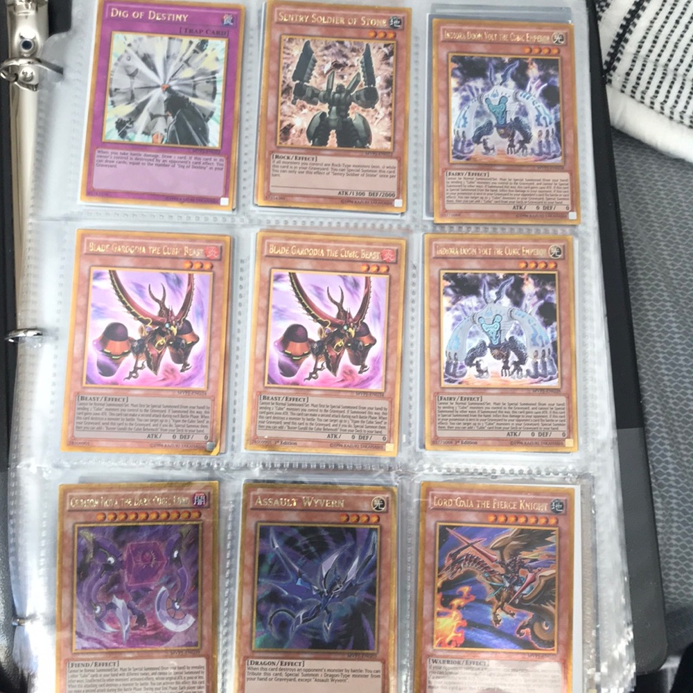 Yugioh cards GOLD